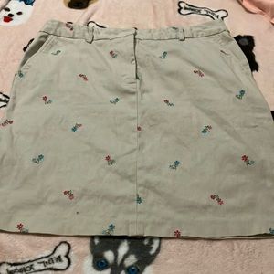 Khaki skirt from Counterparts.